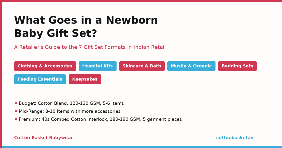 What Goes in a Newborn Baby Gift Set and Why It Sells in Indian Retail