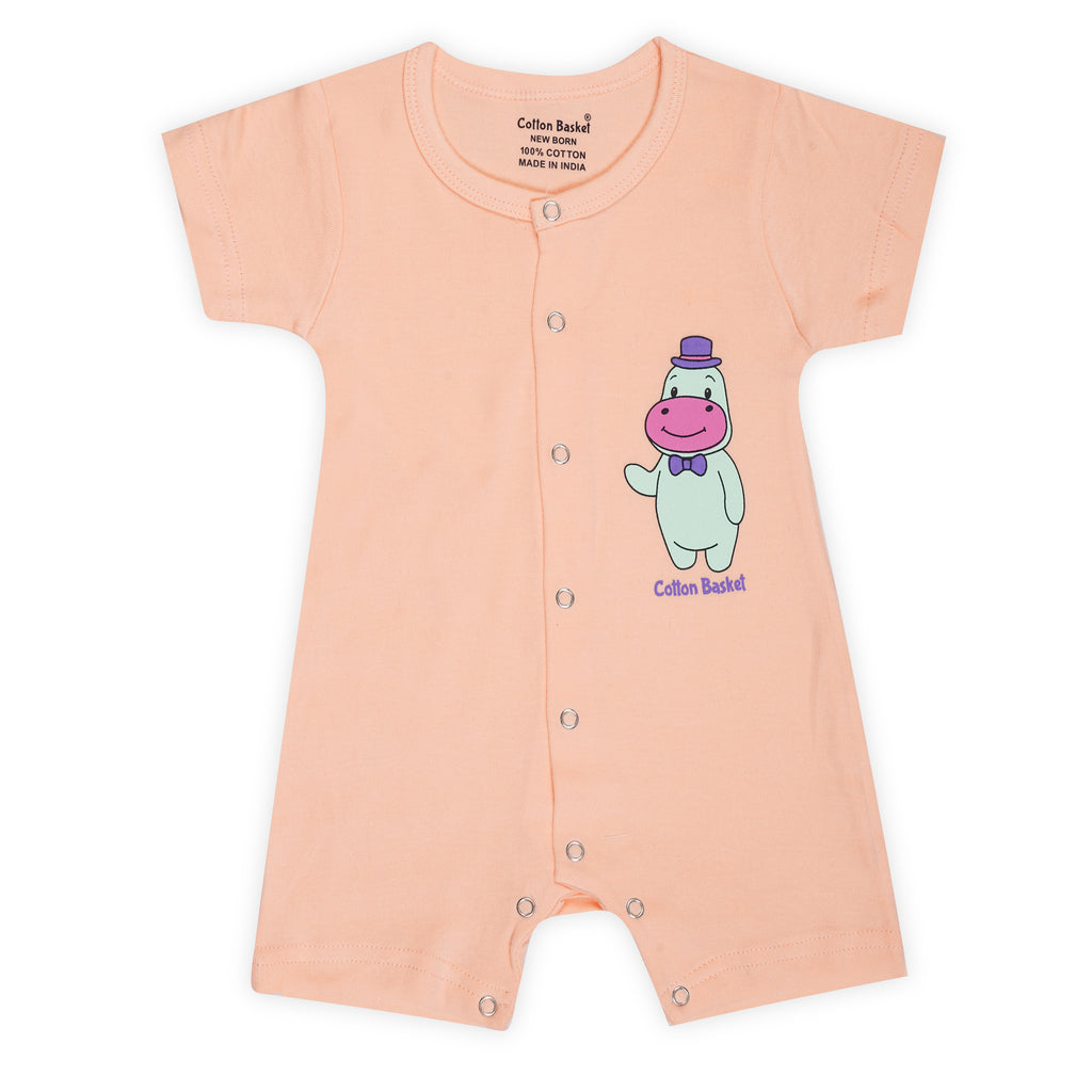 Soft Combed Cotton Baby Bodysuit