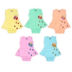 Interlock Romper Style Baby Frock