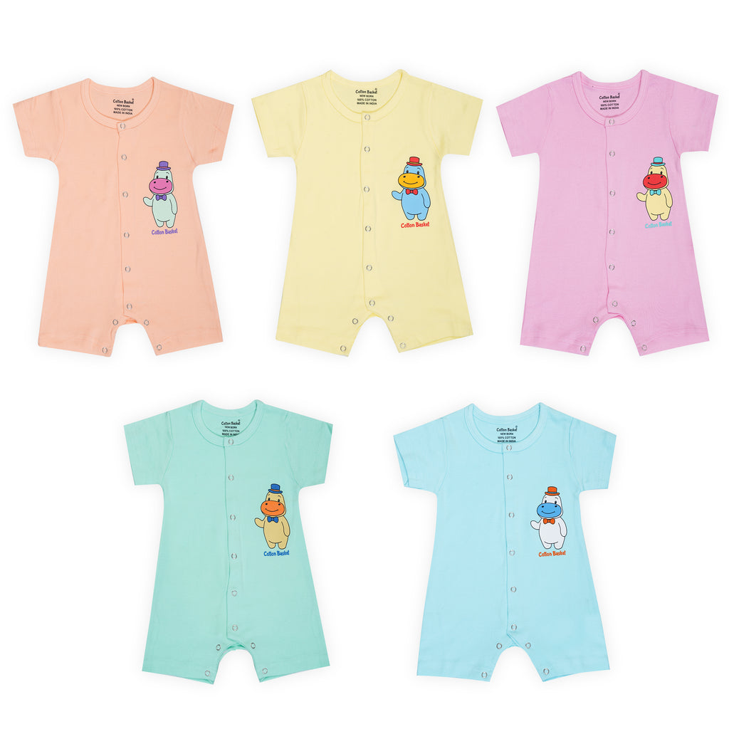 Soft Combed Cotton Baby Bodysuit