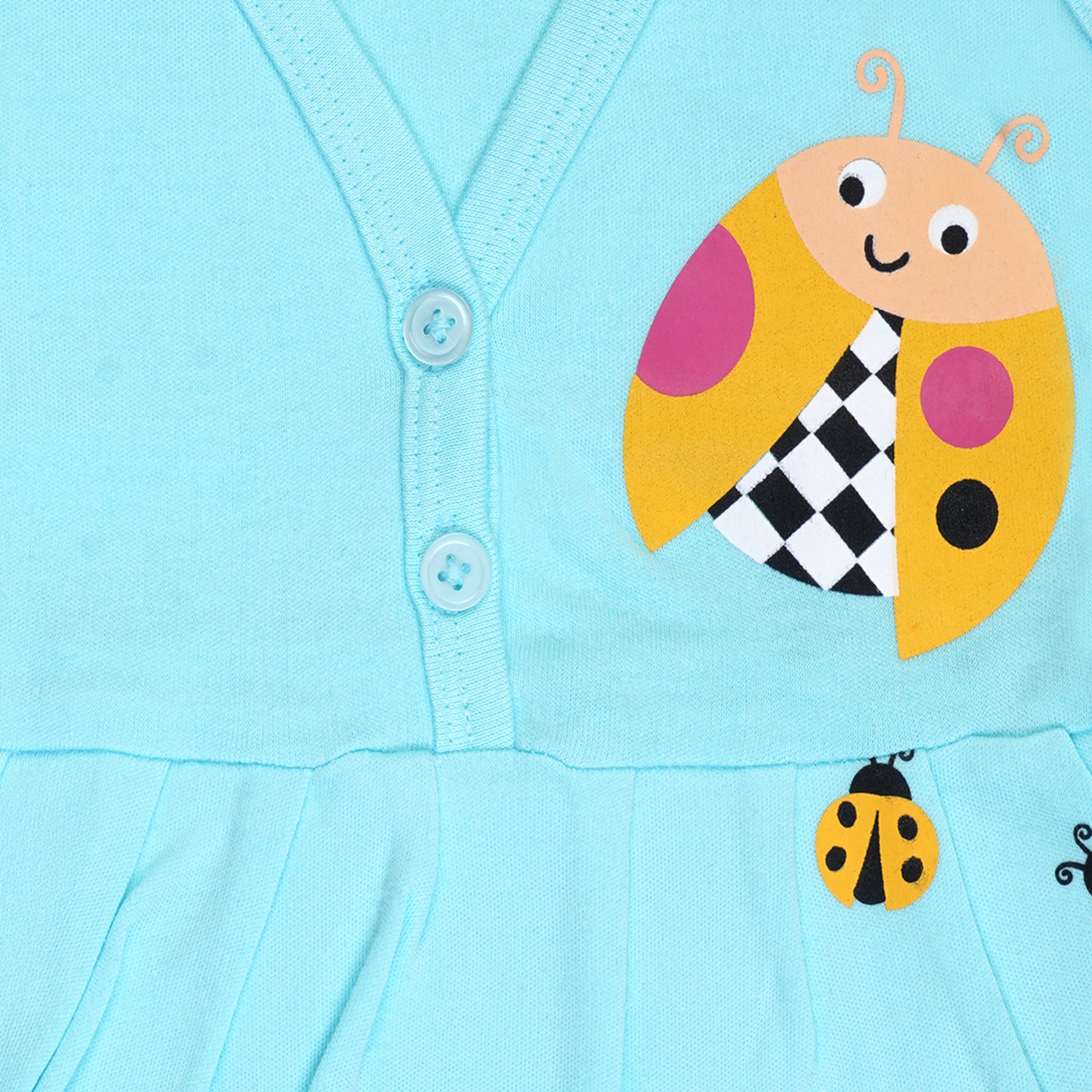 Interlock Romper Style Baby Frock