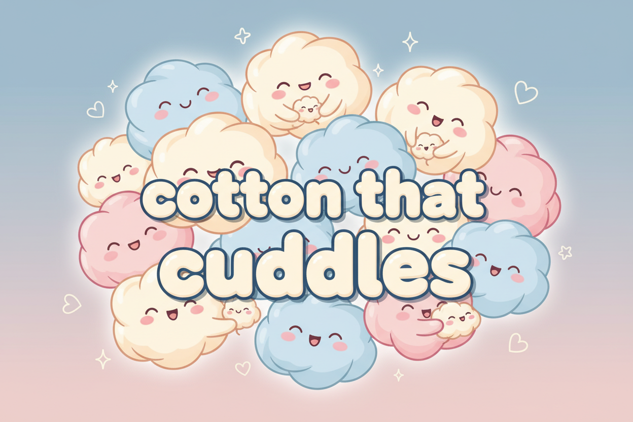 Cotton that cuddles