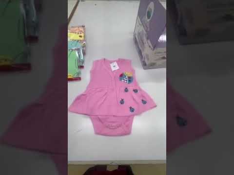 Interlock Romper Style Baby Frock